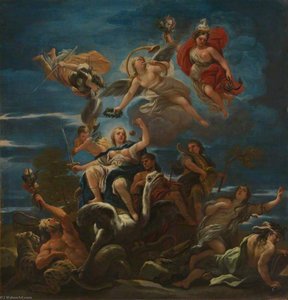 Allegory Of Justice — Luca Giordano