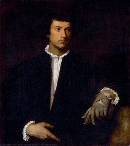 Férfi Egy Kesztyűvel — Titian Ramsay Peale Ii