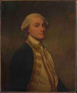 Portrait Of Sir Chaloner Ogle, 1st Baronet — George Romney