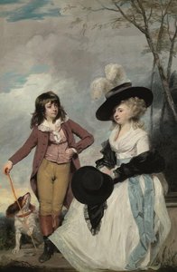 Maria Marow Gideon E Suo Fratello, William — Sir Joshua Reynolds