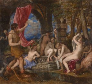 Diana E Actaeon — Tiziano Ramsay Peale Ii