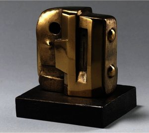 Square Form; Head — Henry Moore