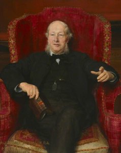 Professor George Aitchison (1825–1910), Ra, Rgm, Priba — Lourens Alma Tadema
