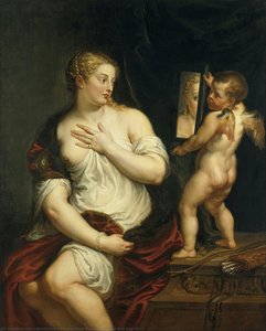 Venus And Cupid — Workshop Of Peter Paul Rubens