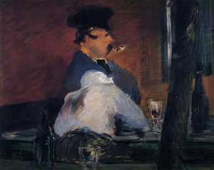 A Taberna (também Conhecida Como Cabaré Ao Ar Livre) — Édouard Manet