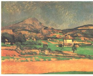 Plain By Mont Sainte-victoire — Paul Cézanne