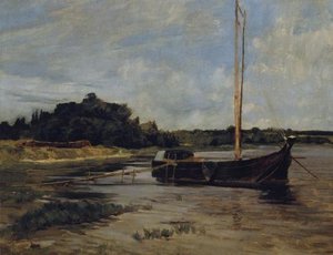 German Segelschiff Auf Der Havel — Carl Eduard Schuch