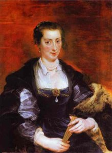 Portrét Izabely Brantové — Petr Pavel Rubens