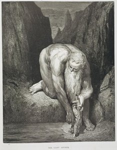 Gigant Antaeus — Gustave Doré