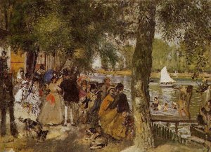 La Grenouillère — Pierre-auguste Renoir