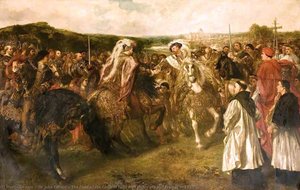 The Field Of The Cloth Of Gold With Henry Viii And Francis I, 1520 — John Gilbert