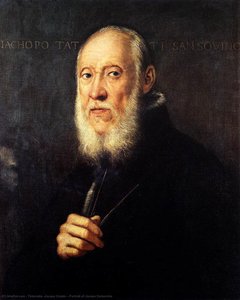 Retrato De Jacopo Sansovino — Jacopo Tintoretto