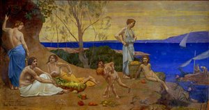 Doux Pays — Pierre Cécile Puvis De Chavannes