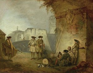Portarul Valenciennului — Jean-antoine Watteau