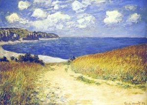 Aleea De Lângă Pourville — Claude Monet