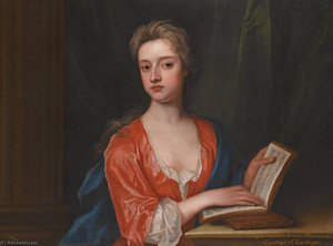 Portrait Of Lady Elizabeth Bruce (d.1745) — Bt Sir Godfrey Kneller