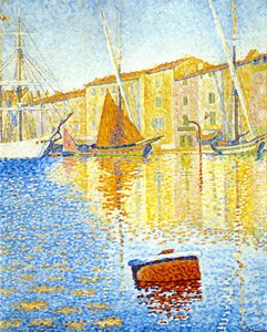 Le Bouée Rouge (également Connue Sous Le Nom De Havre Saint-tropez) — Paul Signac