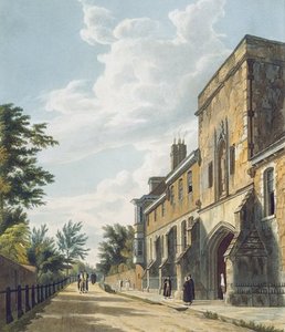 Winchester College Entrance With The Warden's — William Westall