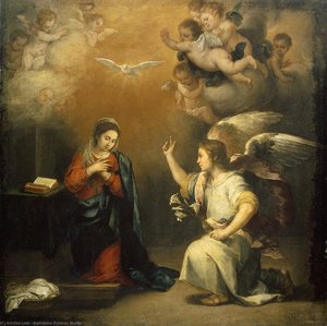 The Annunciation — Bartolomé Esteban Murillo