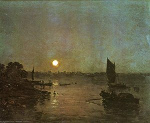 Mondlicht, Eine Studie In Millbank — Joseph Mallord William Turner