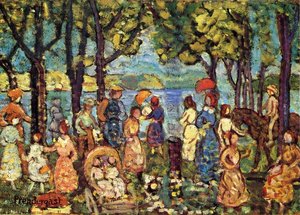 Summer, New England — Maurice Brazil Prendergast