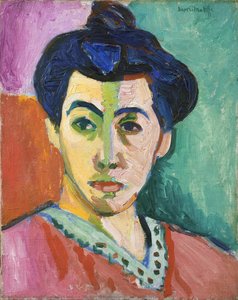 Portrait Of Madame Matisse. The Green Line — Henri Émile Benoît Matisse