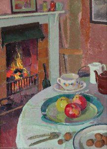 Still Life By The Fire — William Whitehead Ratcliffe