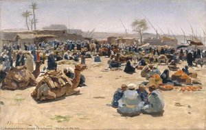 Market On The Nile — Joseph Farquharson