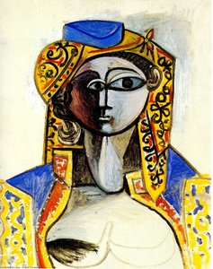 Jacqueline W Stroju Tureckim — Pablo Picasso