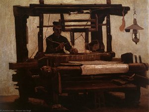 Tisserand, Vu Du Devant — Vincent Willem Van Gogh
