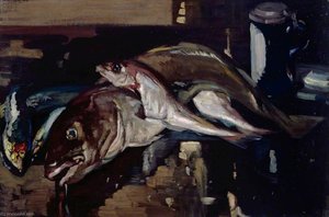 Still Life Fish — Frank Brangwyn