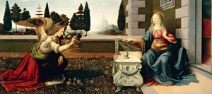 Annunciation — Leonardo Da Vinci