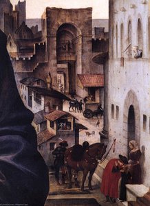 Madonna With Child And Saints (detail) — Filippino Lippi