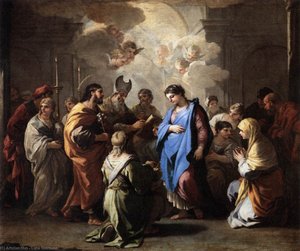 Marriage Of The Virgin — Luca Giordano