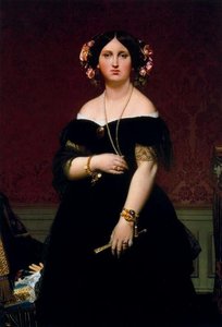 Portrait Of Inès Moitessier 1 — Jean-auguste-dominique Ingres