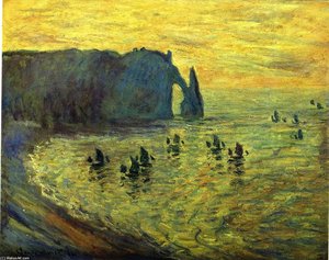 Etretati Hegyei — Claude Monet