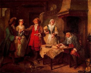 The Marriage Contract — Nicolas Lancret