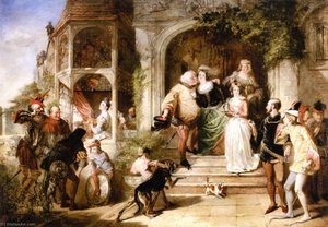 The Merry Wives Of Windsor — William Powell Frith