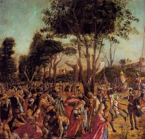 Martirio Dei Pellegrini E Il Funerale Di Santa Ursula (dettaglio) — Vittore Carpaccio