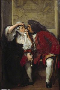 A Scene From Tristram Shandy — Charles Robert Leslie