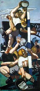 Rugby Players — Max Beckmann