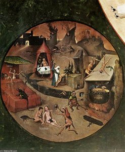 Sedem Smrtnih Grehov (detajlji) — Jheronimus Bosch