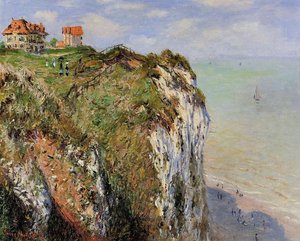 Klippen Ved Dieppe — Claude Monet