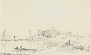 Fisherman — Carl Blechen