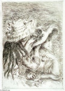 El Chapeau Pincelado — Pierre-auguste Renoir