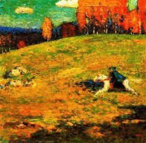 Czarny Koniarz — Wassily Wassilyevich Kandinsky