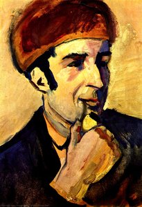 Portrait Of Franz Marc — August Macke