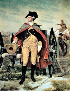 George Washington At Dorchester Heights, Massachusetts — Emanuel Gottlieb Leutze