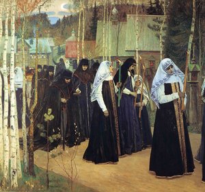 The Taking Of The Veil — Mikhail Nesterov