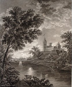 View Of Pavlovsk Fortress By Moonlight — Semyon Shchedrin